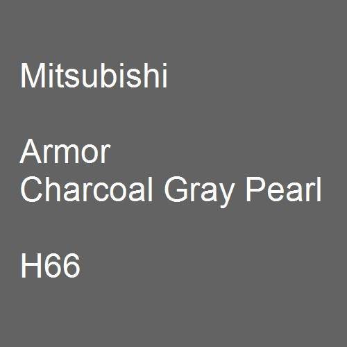 Mitsubishi, Armor Charcoal Gray Pearl, H66.